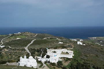 Image showing Monestary Moni Agiou Arseniou, Paros, Greece