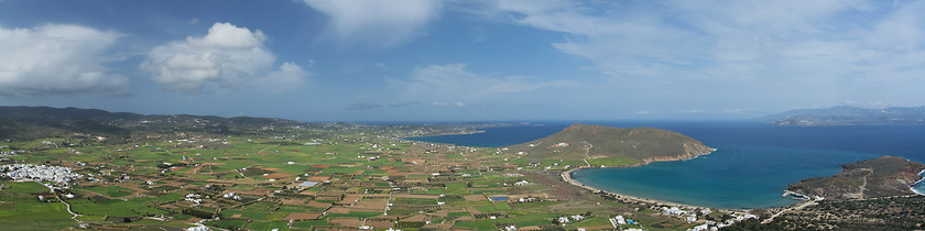 Image showing Panorama of Paros, Greece