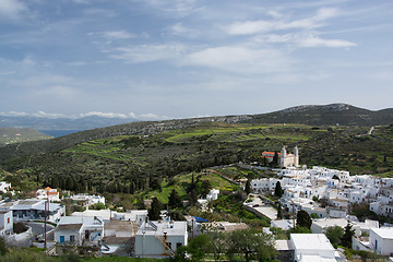 Image showing Lefkes, Paros, Greece