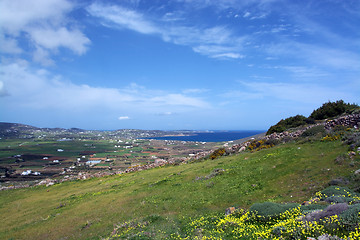 Image showing Panorama of Paros, Greece