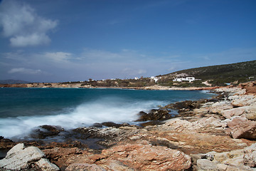 Image showing Golden Beach, Paros, Greece