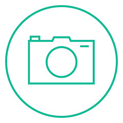 Image showing Camera line icon.