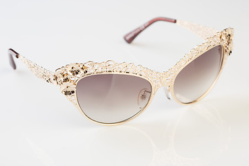 Image showing Sunglasses  white background