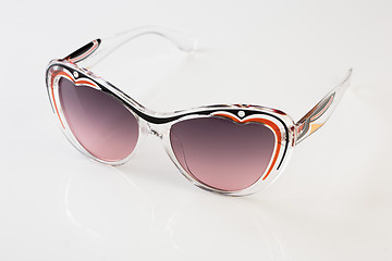 Image showing Sunglasses  white background