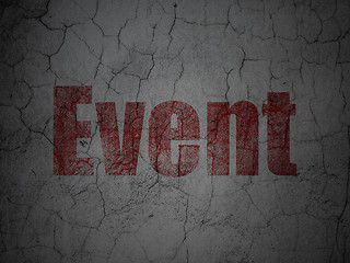 Image showing Holiday concept: Event on grunge wall background