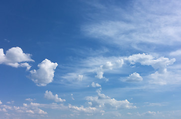 Image showing blue sky background