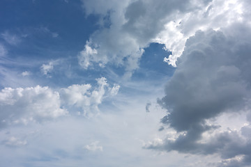 Image showing blue sky background