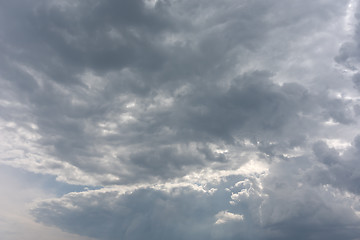 Image showing moody sky background