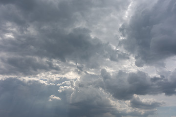 Image showing sky before rain