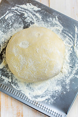 Image showing Yeast dough for buns.