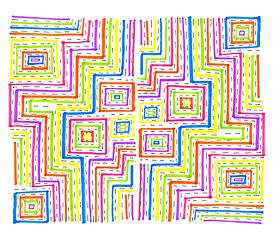 Image showing Abstract colorful pattern