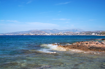 Image showing Coast of Attica, Greece