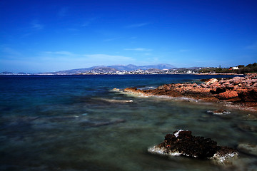 Image showing Coast of Attica, Greece