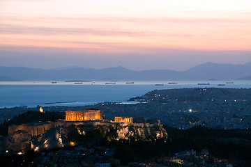 Image showing Acropolis of Athens, Geece