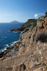 Image showing Temple at Cape Sounion, Greece