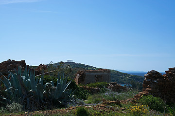 Image showing Temple at Cape Sounion, Greece