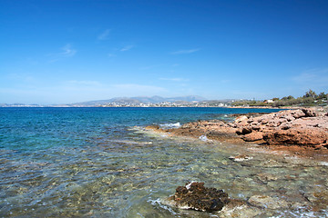 Image showing Coast of Attica, Greece