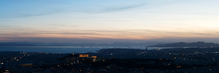 Image showing Acropolis of Athens, Geece