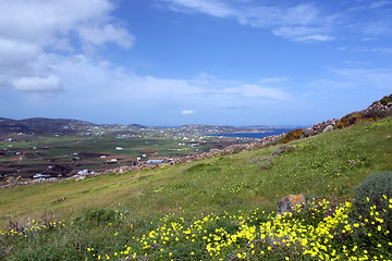 Image showing Panorama of Paros, Greece