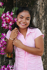 Image showing Happy woman