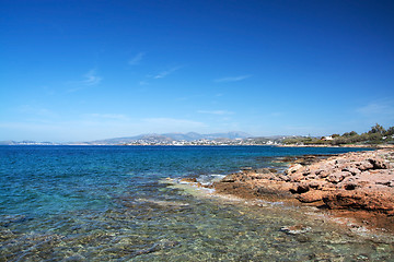 Image showing Coast of Attica, Greece