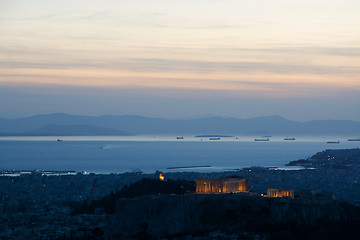 Image showing Acropolis of Athens, Geece