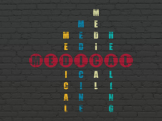 Image showing Medicine concept: Medical in Crossword Puzzle