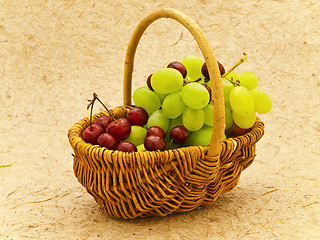 Image showing Grape And Cherry 