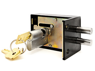 Image showing Lock With Keys 