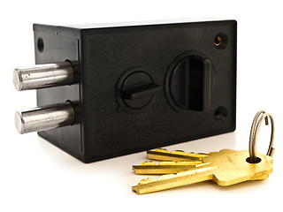 Image showing Lock With Keys 