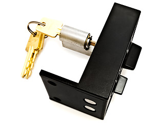 Image showing Lock With Keys 