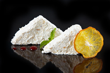 Image showing coconut cream dessert