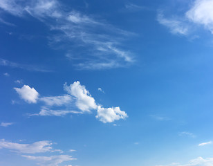 Image showing blue sky background