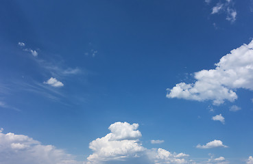 Image showing blue sky background