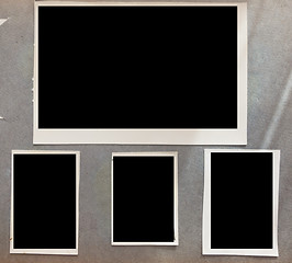 Image showing photo frames in album