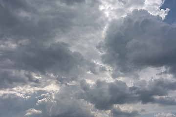 Image showing moody sky background