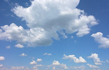 Image showing blue sky background