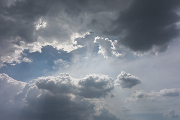 Image showing sky before rain