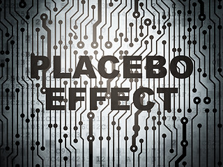 Image showing Healthcare concept: circuit board with Placebo Effect