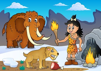 Image showing Prehistoric theme image 3
