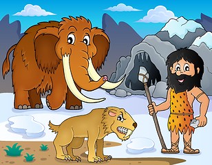 Image showing Prehistoric theme image 2