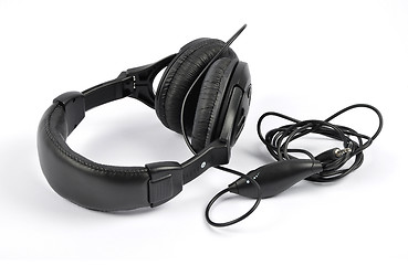 Image showing Headphones on white background