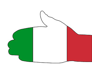 Image showing Italian Handshake
