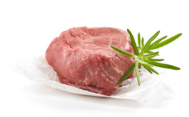 Image showing fresh raw beef steak