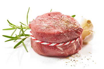 Image showing fresh raw beef steak