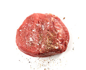 Image showing fresh raw beef steak