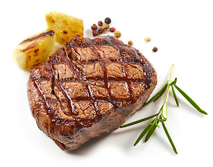 Image showing grilled beef steak