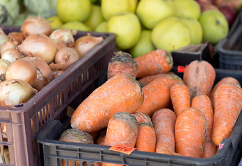 Image showing vegetables at a market