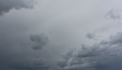 Image showing dark rainy sky