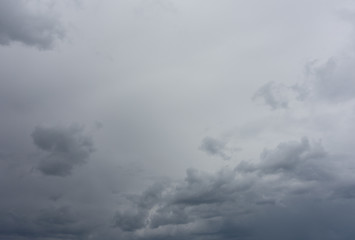 Image showing dark rainy sky